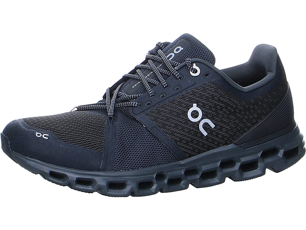 ONNOn-Running Mens Cloudstratus Black/Shadow Running Shoe - 10