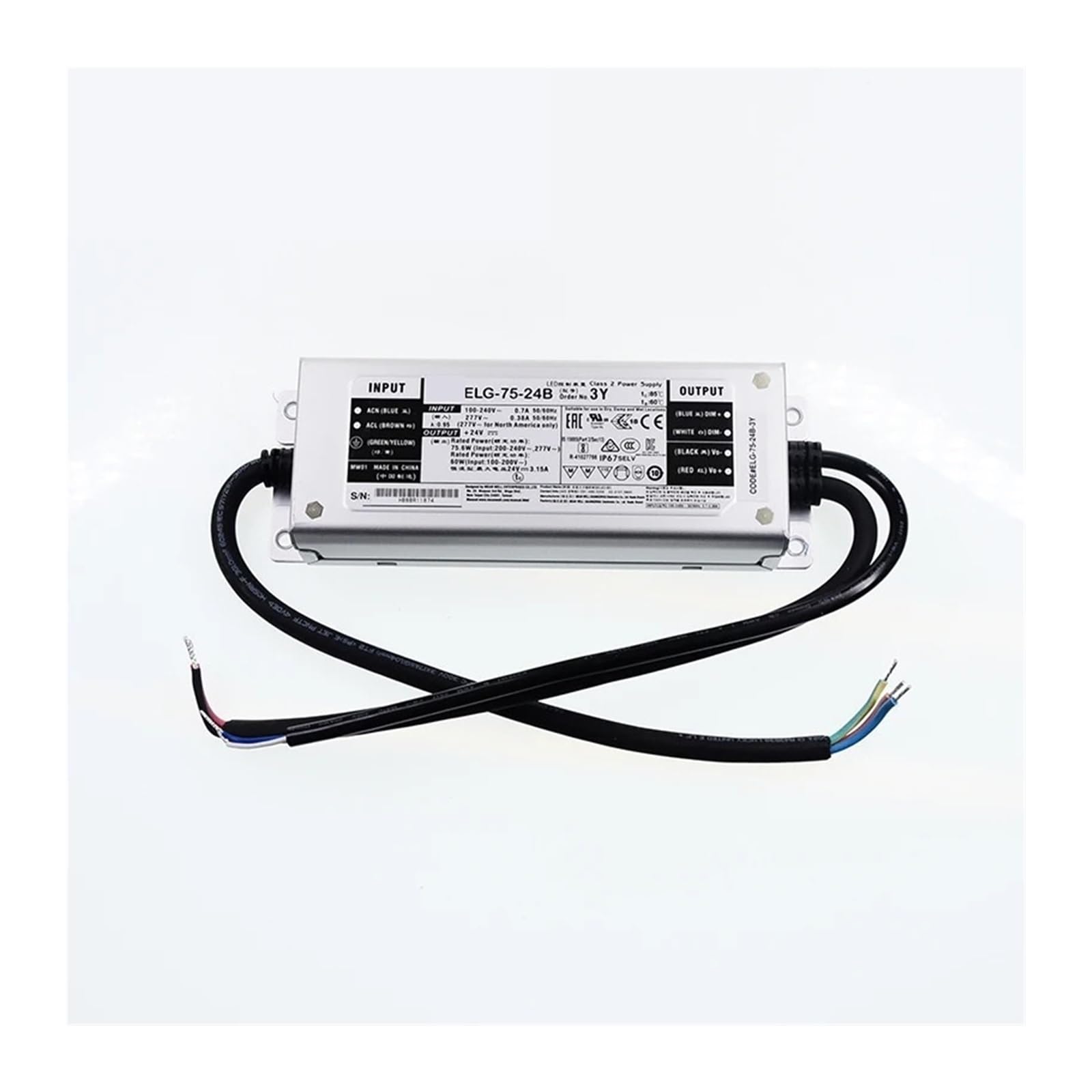 Alimentation LED 24 V étanche pour installer des éclairages de jardin ou terrasse