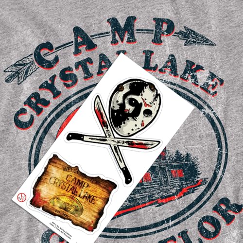 Popfunk Classic Friday The 13th Movie Camp Crystal Lake Counselor T Shirt4