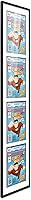 Vista 65 de Poster Palooza Marco de cómic con paspartú para 2 cómics CGC, CBCS o PGX Graded Comics – Marco de cómic negro para cómics de 8.125 x 13 pulgadas