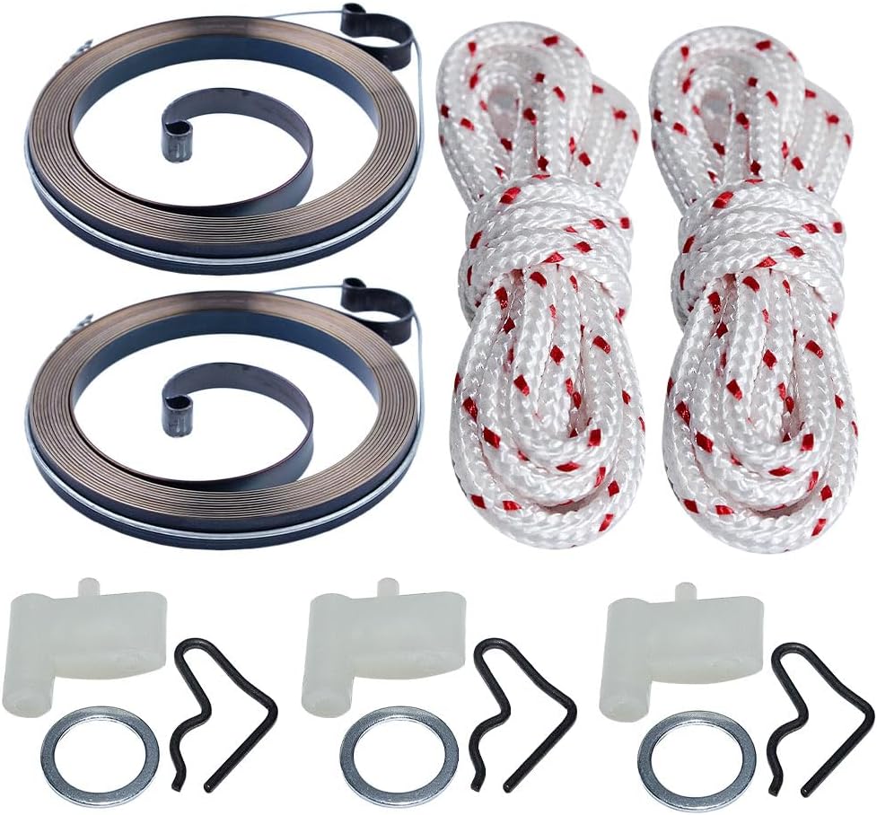 Recoil Starter Spring Rope Pull Cord Fit for FS45 FS55 BG55 BG65 BG85 Lawn Mower Parts