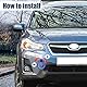 X AUTOHAUX Auto Frontstoßstange Anhänger Ring Auge Abschlepphaken Schraube Blau