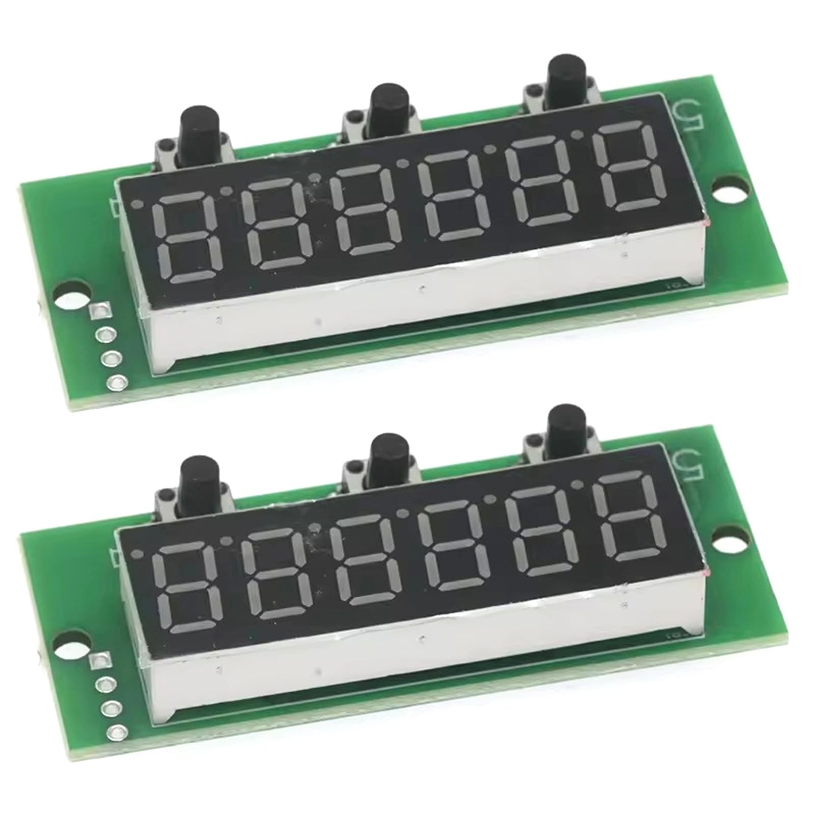 Maxtonser 5V Digital Counter Module 6 Digital Red Display with Addition/Subtraction (0-999999) Memory Function Power Supply