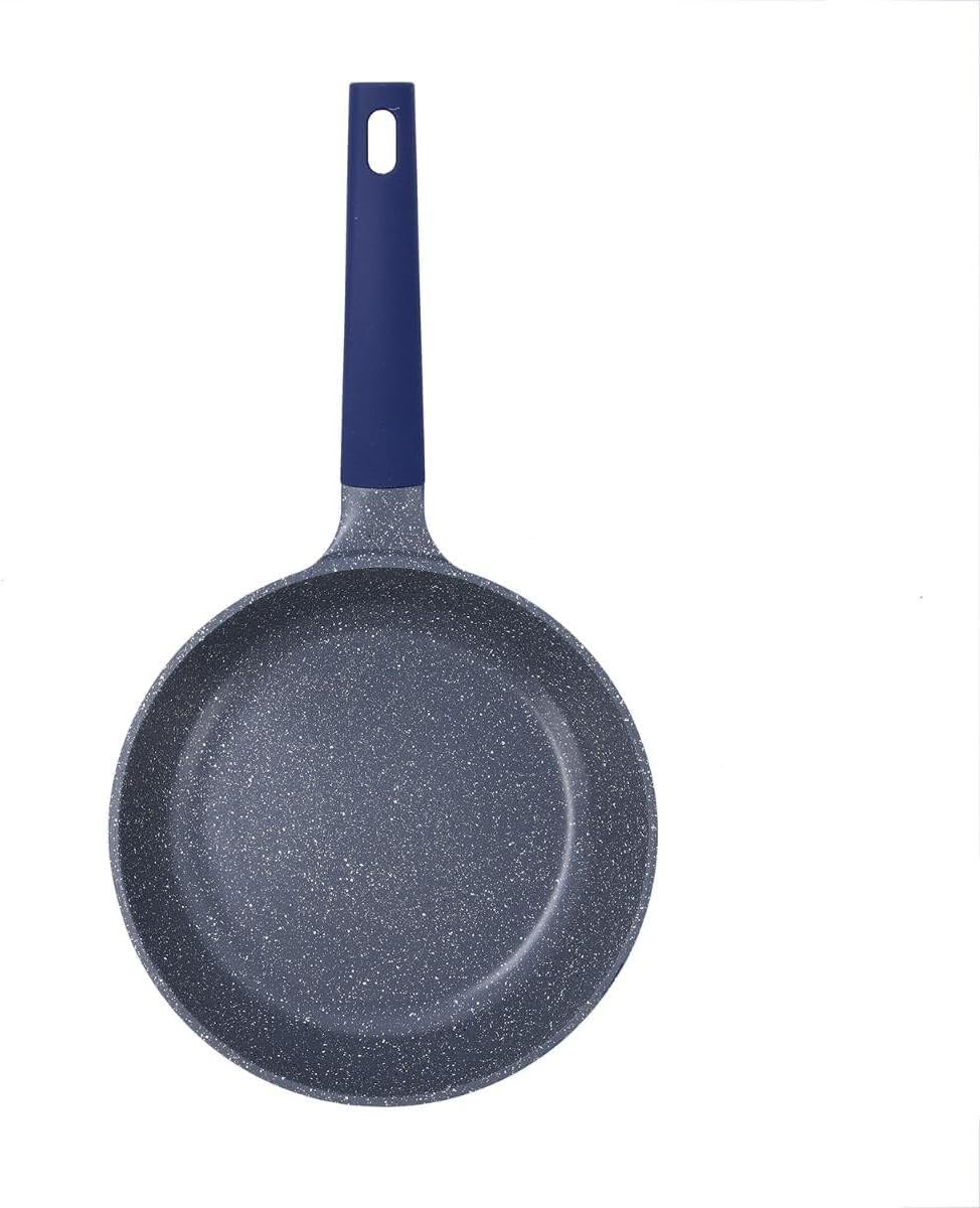 Pyrex Small Cast Aluminium Frying Pan 24cm Blue