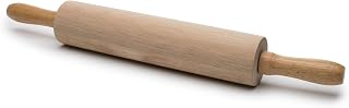 Fox Run Rolling Pin with Ball Bearings, Wood, 10.25-Inch Barrel