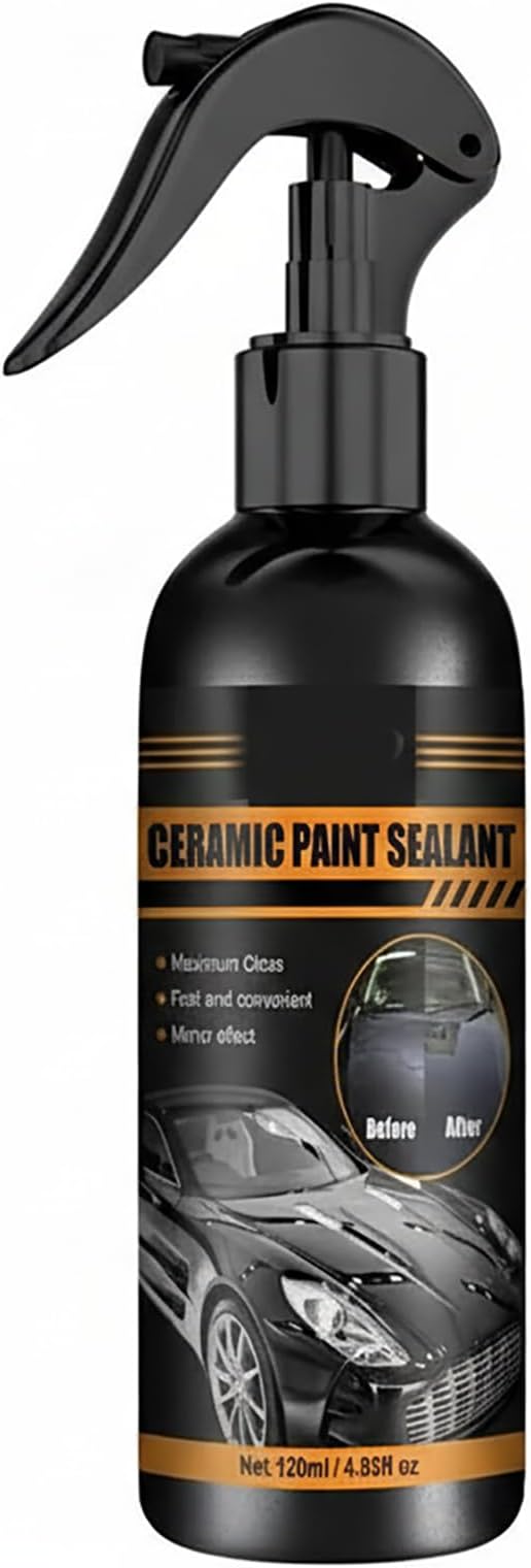 KASTWAVE Plastic Restorer for Cars, 2Pcs Plastic Revitalizing Coating Agent, for Cars Bike Protection Film to Car Paint from Scratches Antiscratch Rainwater repellent Exterior Polish(120ml)