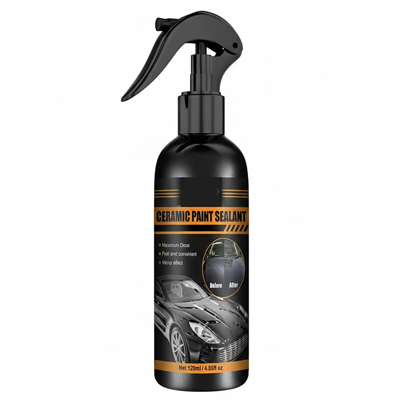 KASTWAVE Plastic Restorer for Cars, 2Pcs Plastic Revitalizing Coating Agent, for Cars Bike Protection Film to Car Paint from Scratches Antiscratch Rainwater repellent Exterior Polish(120ml)