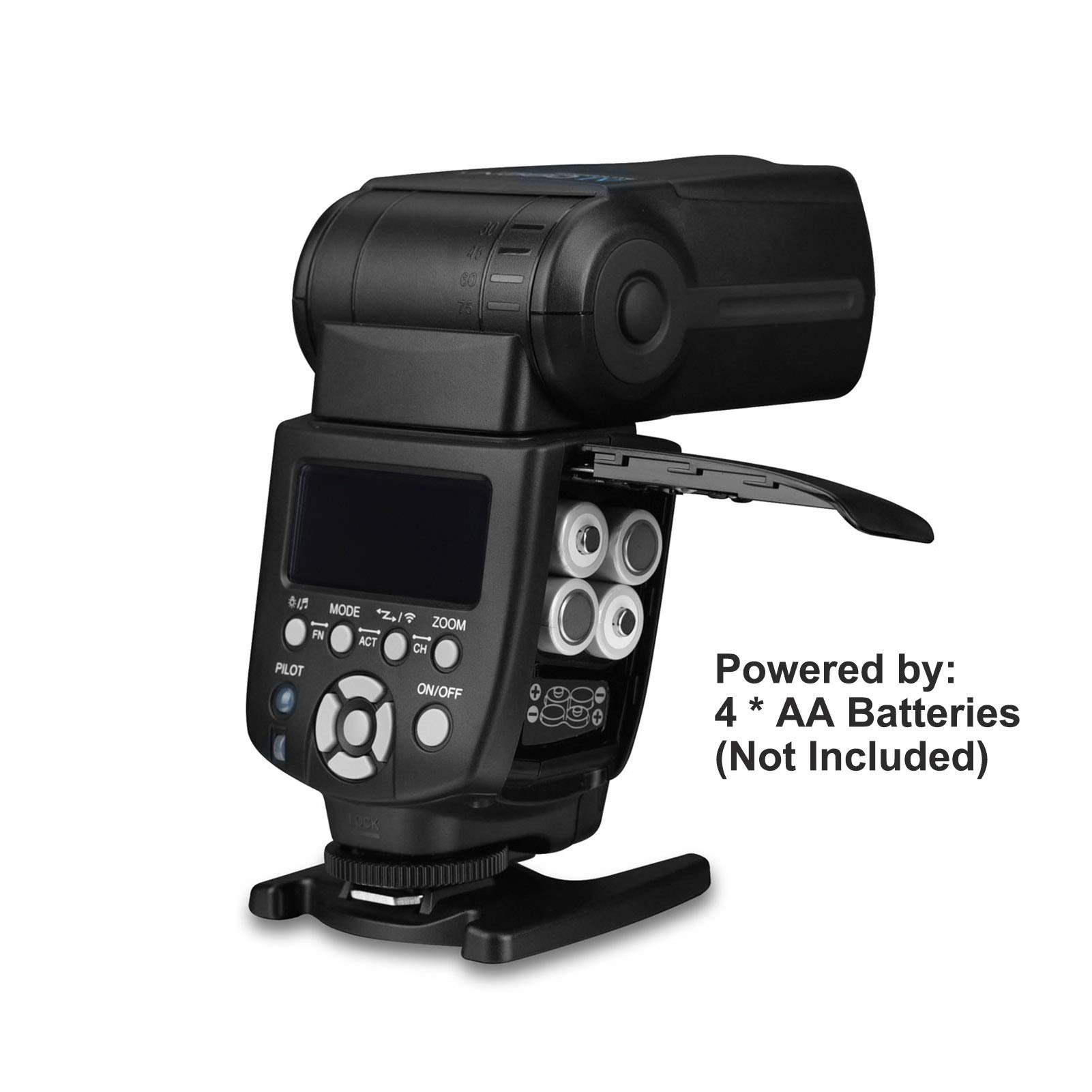 Yongnuo YN560 IV Universal 2.4G Wireless Speedlite Flash On-camera Master Slave Speedlight GN58 High Speed Recycling Replacement for Canon Nikon Sony DSLR Camera