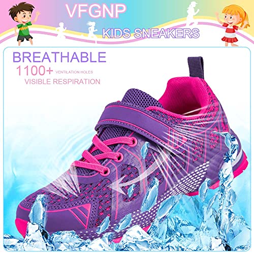 Sneakers for Boys and Girls, Kids Tennis Running Shoes, Lightweight Breathable Sport Athletic Shoe3