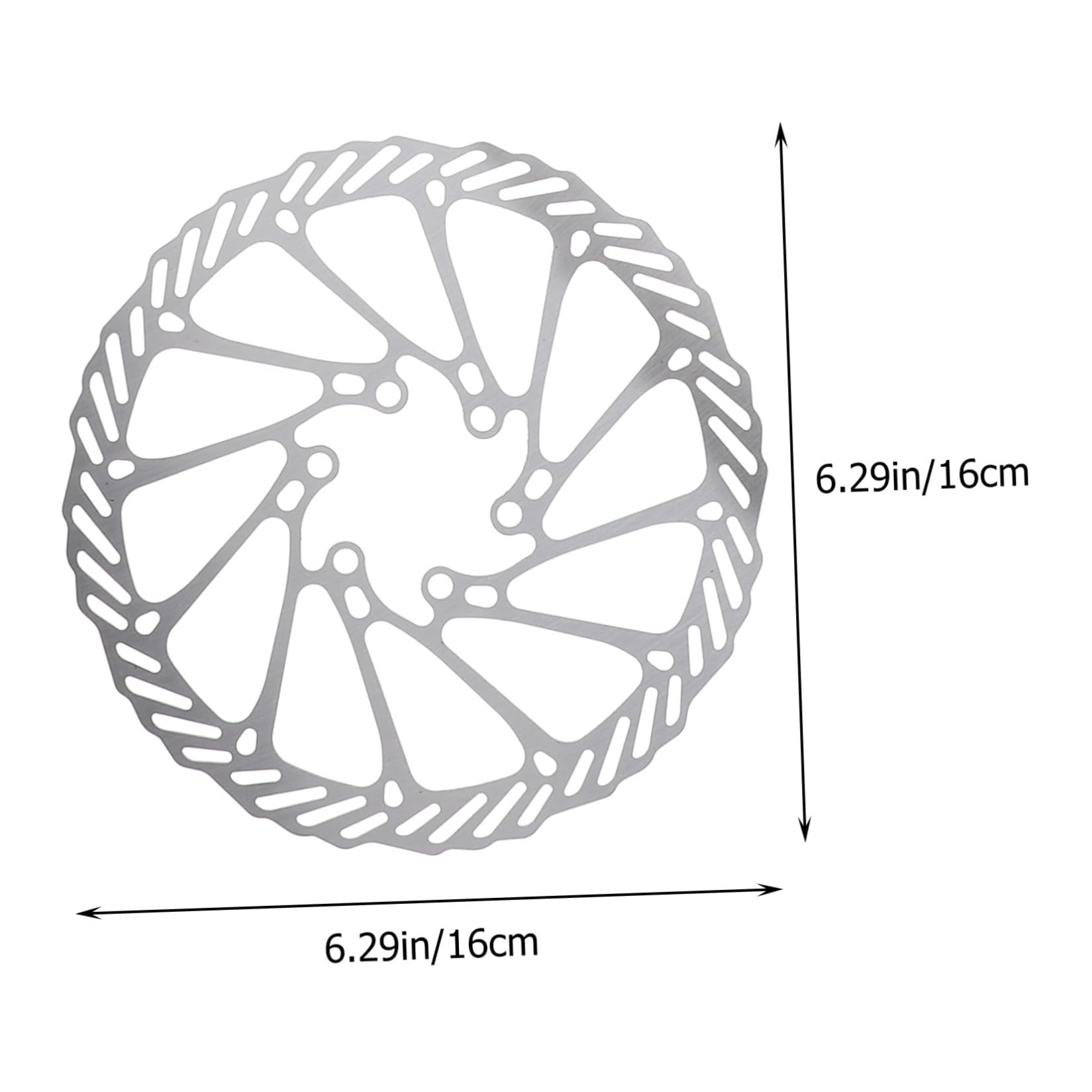 GALPADA Kit de Frenos de Disco para Bicicleta de Montaña Pastillas Metálicas Huecas de Alta Resistencia con Diseño Compatible Disipación Térmica y Acabado Electrochapado para Ciclismo