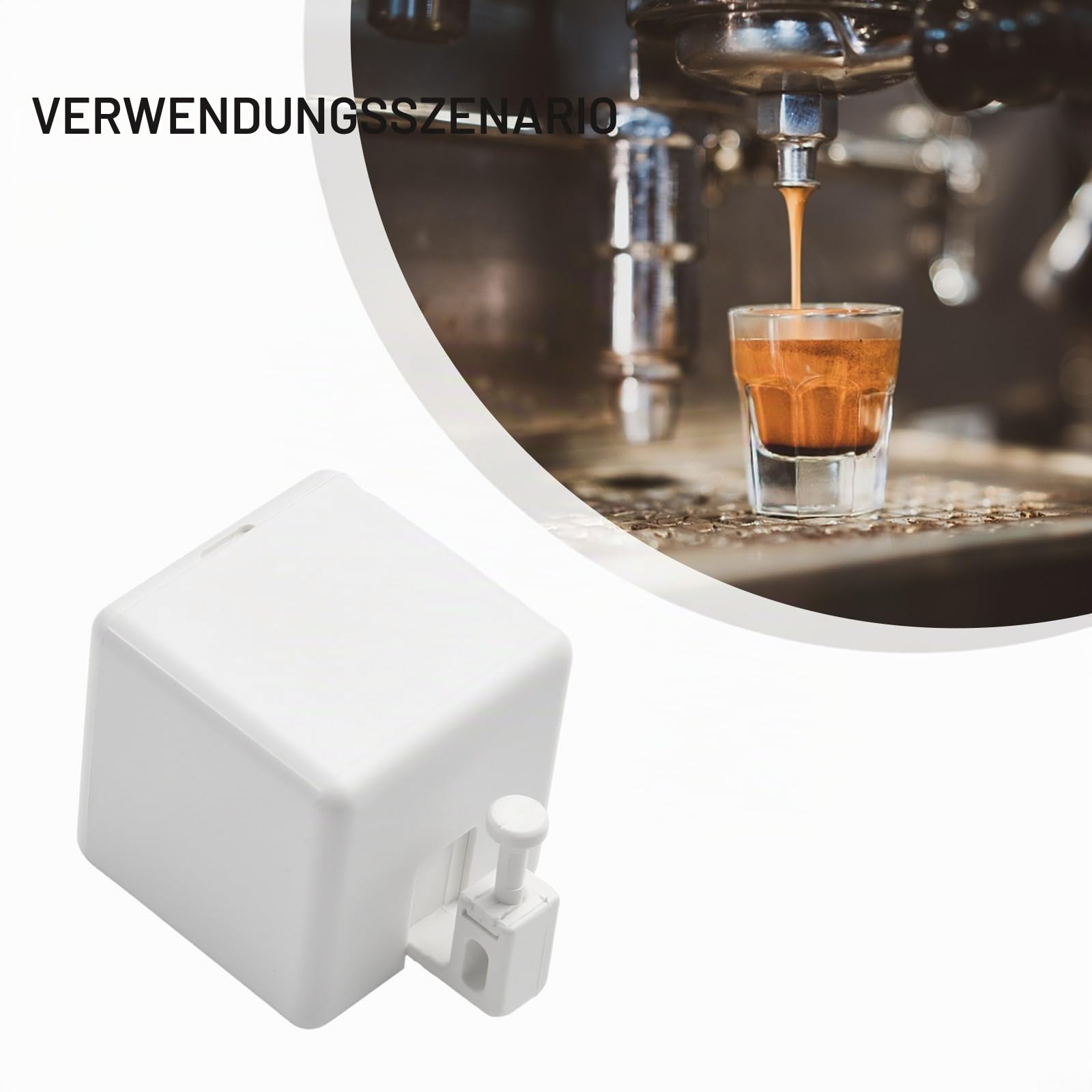 Fingerbot Plus ZigBee Fingerbot-Tastenschalter, Upgrade mit Touch-Steuerung, Weiß, Wippschalter, Druckknopf, AUF-AUF-AN, Weiß