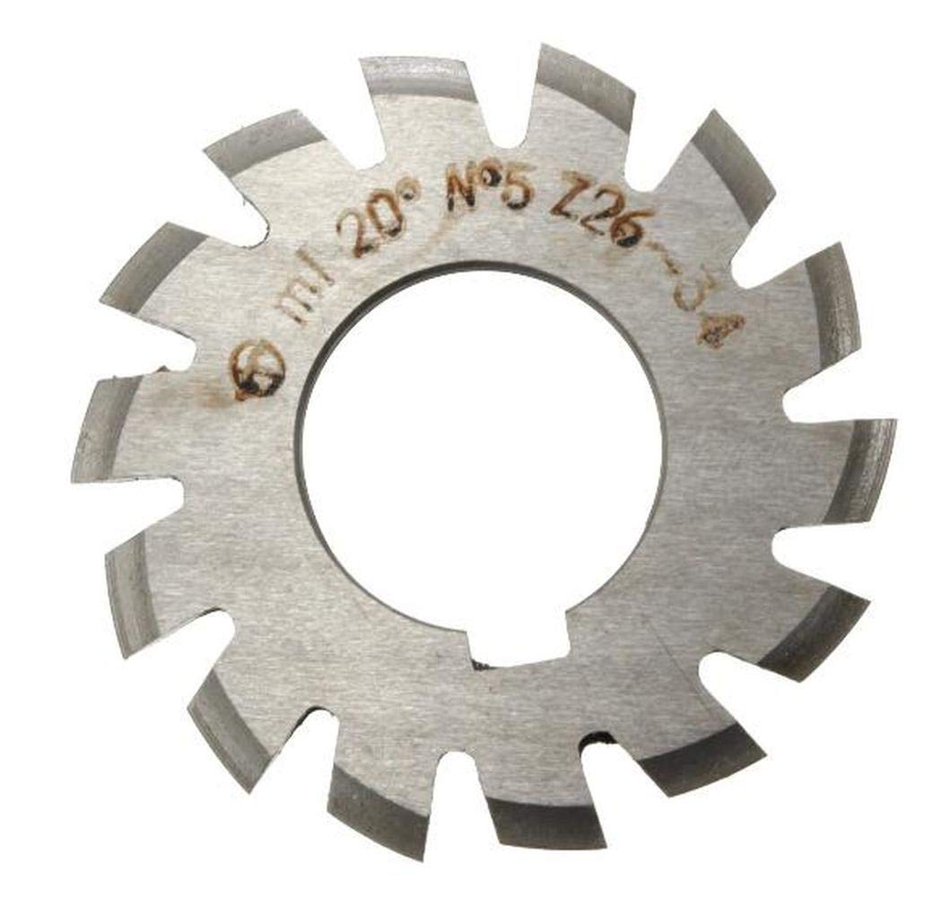 1PCS Modul 1 PA20 Bohrung 22 Mm # 1-8 HSS Involute Zahnradfräser Zahnradfräser (#6)