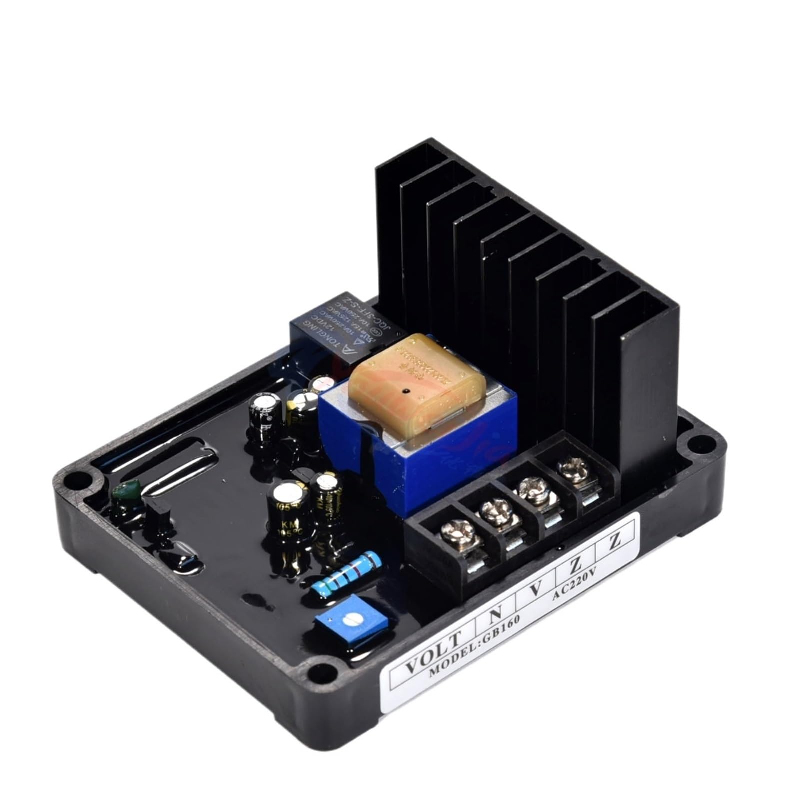 Generador estabilizador de 220 V GB160 GB170 380 V 30 kW, regulador automático de voltaje, alternador diésel con escobillas, corriente ajustable.