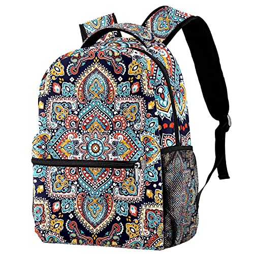 Sac à dos décontracté scène de blé doré pour femme idéal pour le bureau