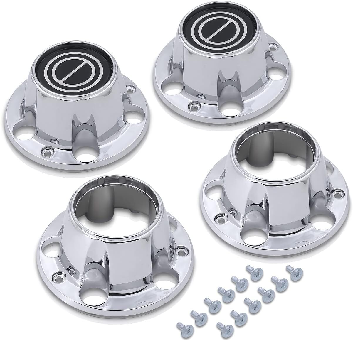 AJP Distributors Replacement Upgrade Chrome Wheel Hub