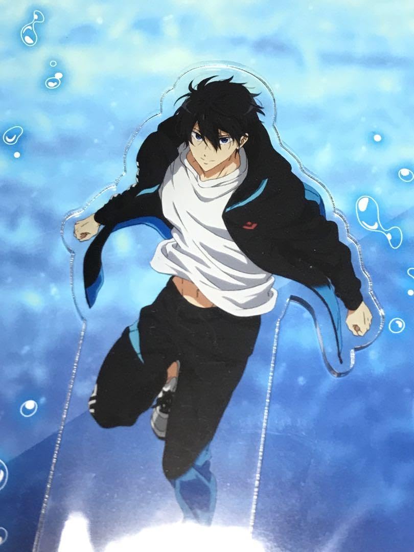 中古アクリルスタンド・アクリルパネル 七瀬遙 Clear Blue Series  