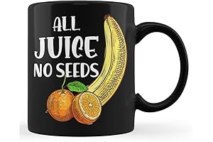 Vasectomy Care Package – All Juice No Seed Black Coffee Mug 11oz