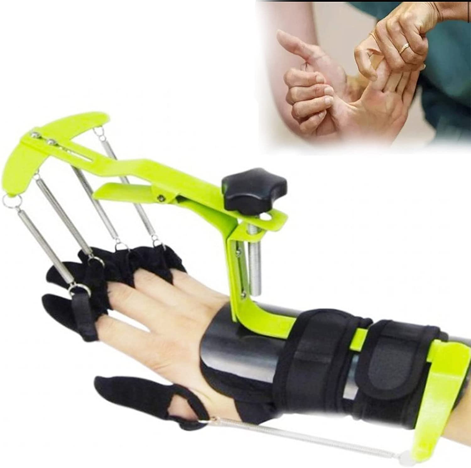 Ortesis Protectora de Férula para Dedos, Rehabilitación de Manos Ortesis de Dedo, para Accidentes Cerebrovasculares Pacientes con Hemiplejia