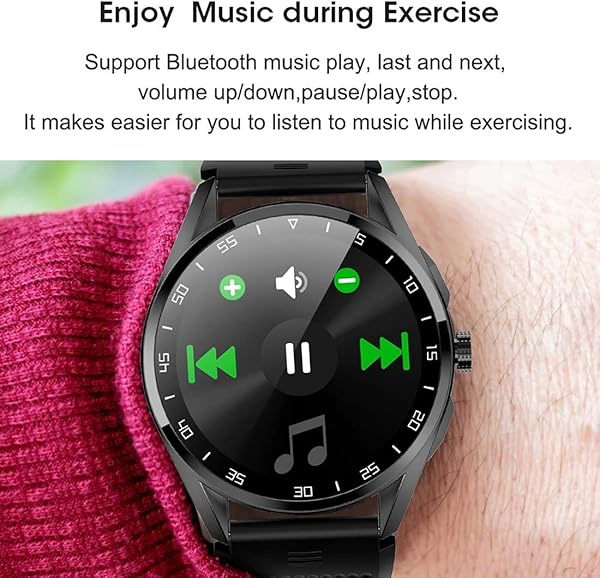 Smartwatch M3 Bluetooth per chiamate IP68 lettore musicale impermeabile 256 M cardiofrequenzimetro orologio da fitness maschio e femmina adatto per iOS Android D