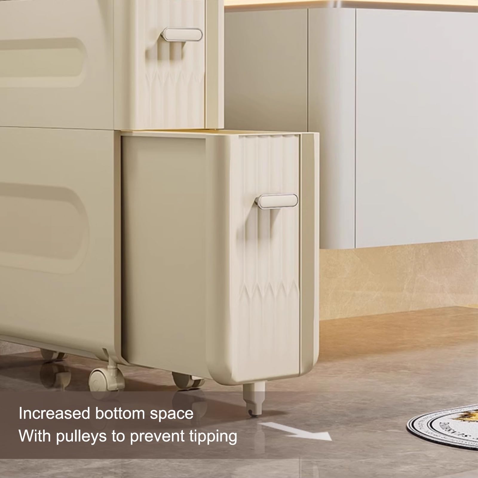 SYNZPLHG Armadietto portaoggetti da bagno in plastic
