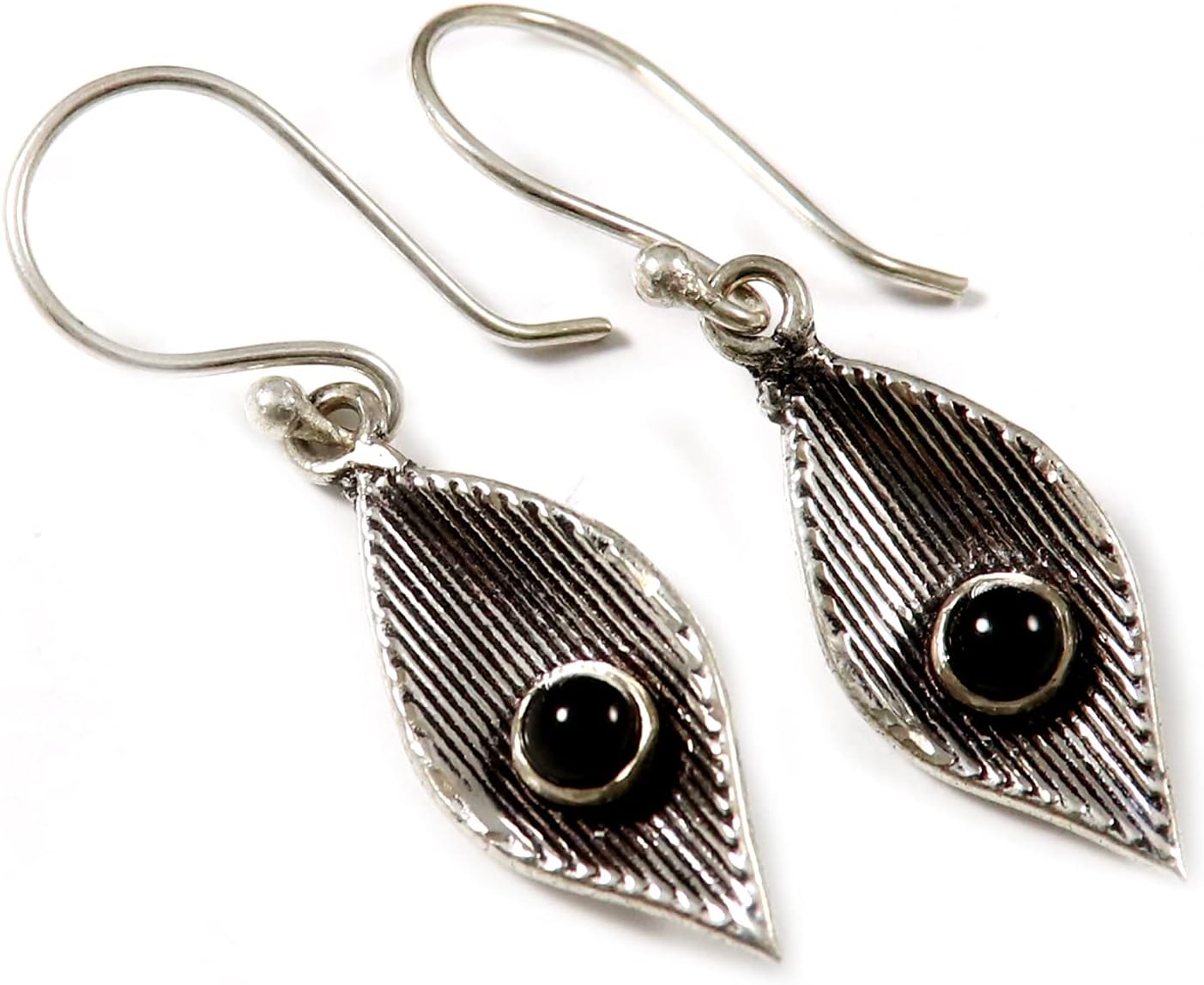 Goyal Exports Peridot Faceted Carnelian Amethyst Faceted Garnet Gemstone 925 Sterling Silver Drop Dangle Earring Handmade Jewelry SEG11