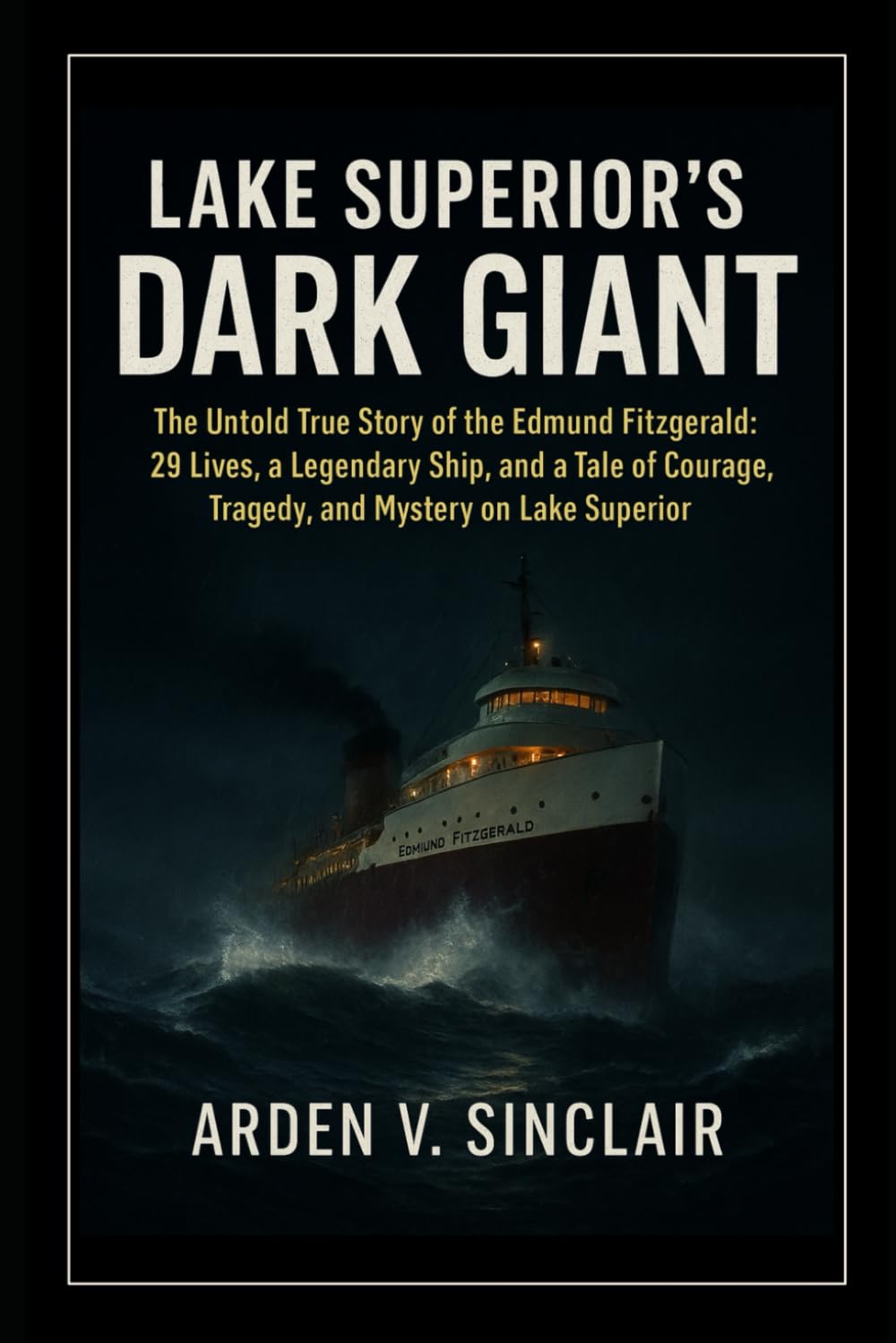 Lake Superior’s Dark Giant: The Untold True Story of the Edmund Fitzgerald: 29 Lives, a Legendary Ship, and a Tale of Courage, Tragedy, and Mystery on Lake Superior