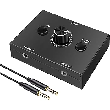 headphone speaker switch box