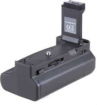 Power Battery Grip for Canon EOS R8 RP Camera, Vertical Shutter Release Grip with 2X LP-E17 Battery Slots, for Extended Shooting,Slots for Storing Battery Cover