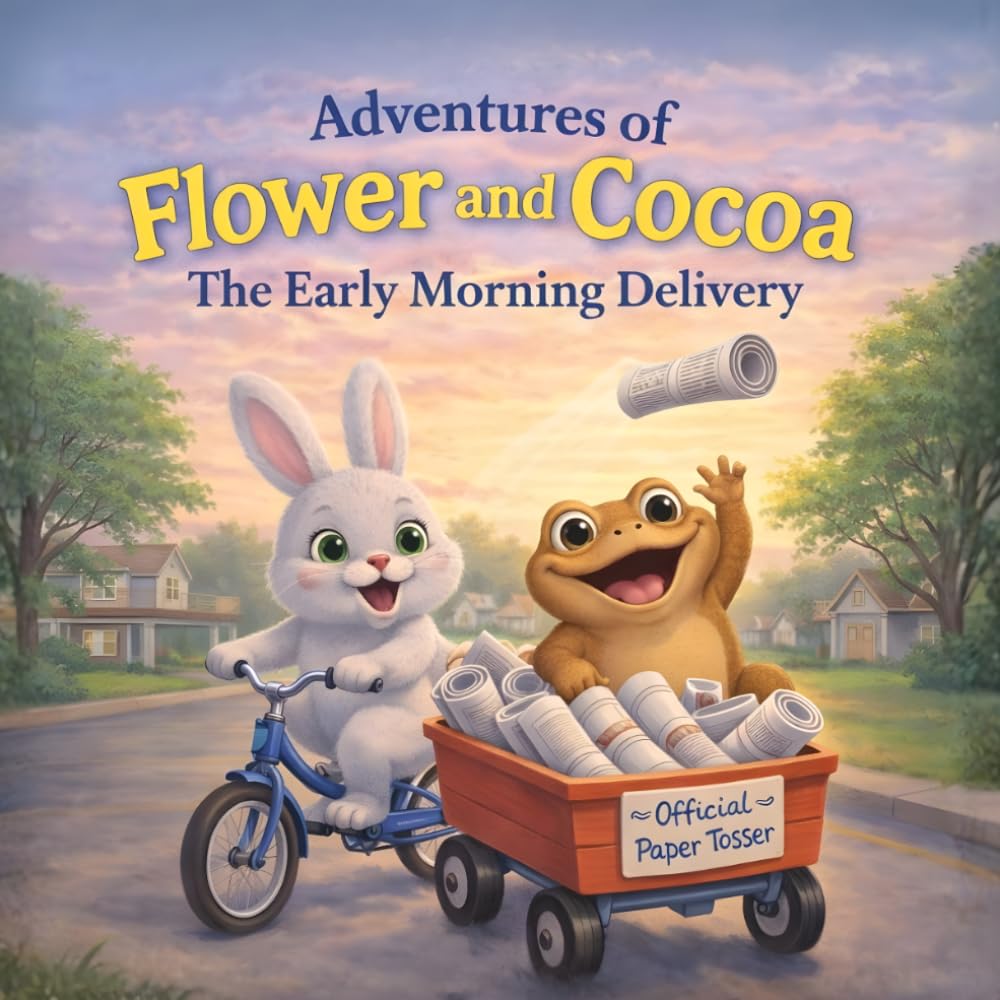 Adventures of Flower and Cocoa: The Early Morning Delivery