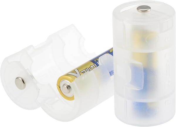 オーム(OHM) 乾電池変換アダプター 単3を単1に変換|オーム電機 BT-A0301-2P 08-1783 - 3