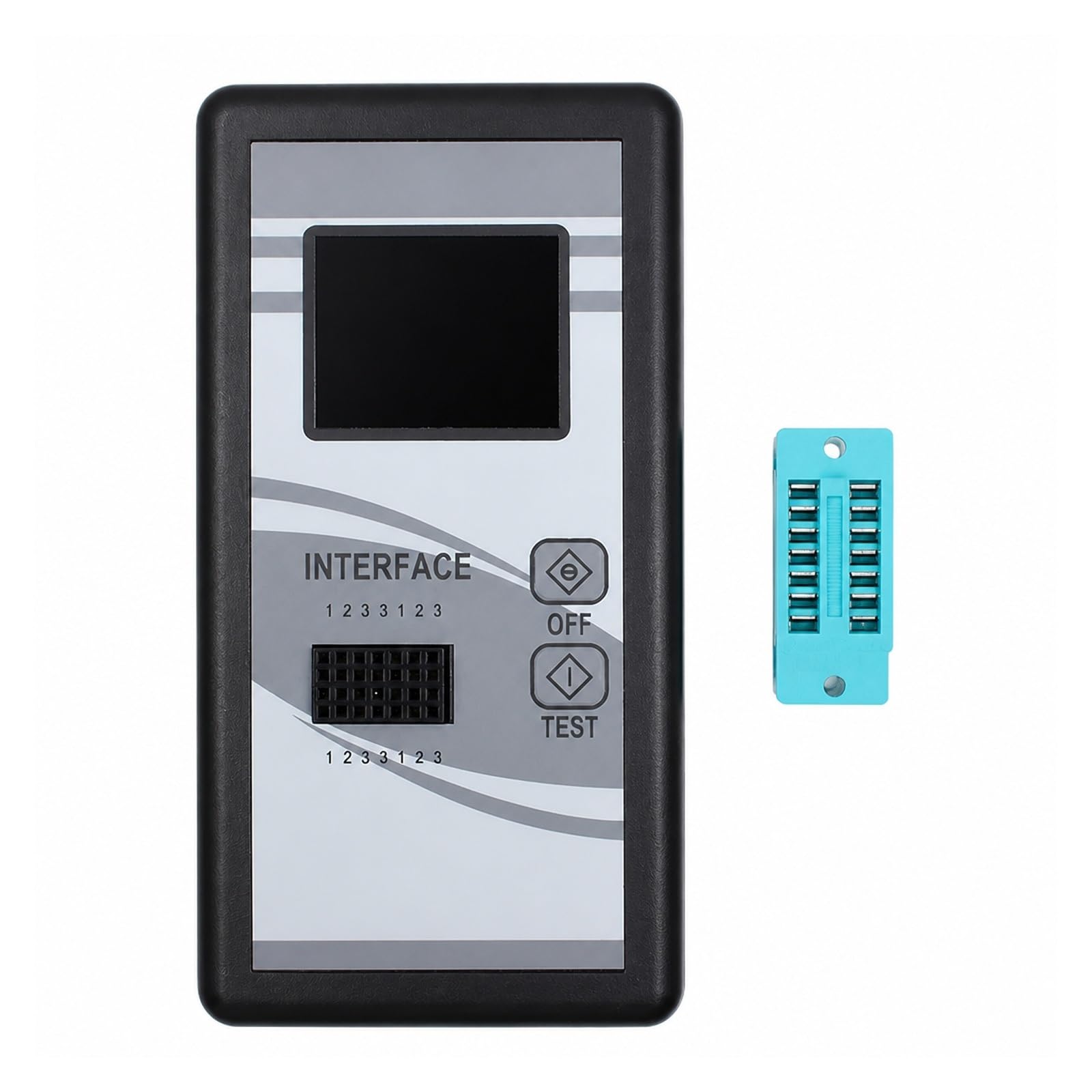 Miernik LCR, Wielofunkcyjny tester tranzystorów M328 Miernik LCR Wyświetlacz TFT(Black shell)
