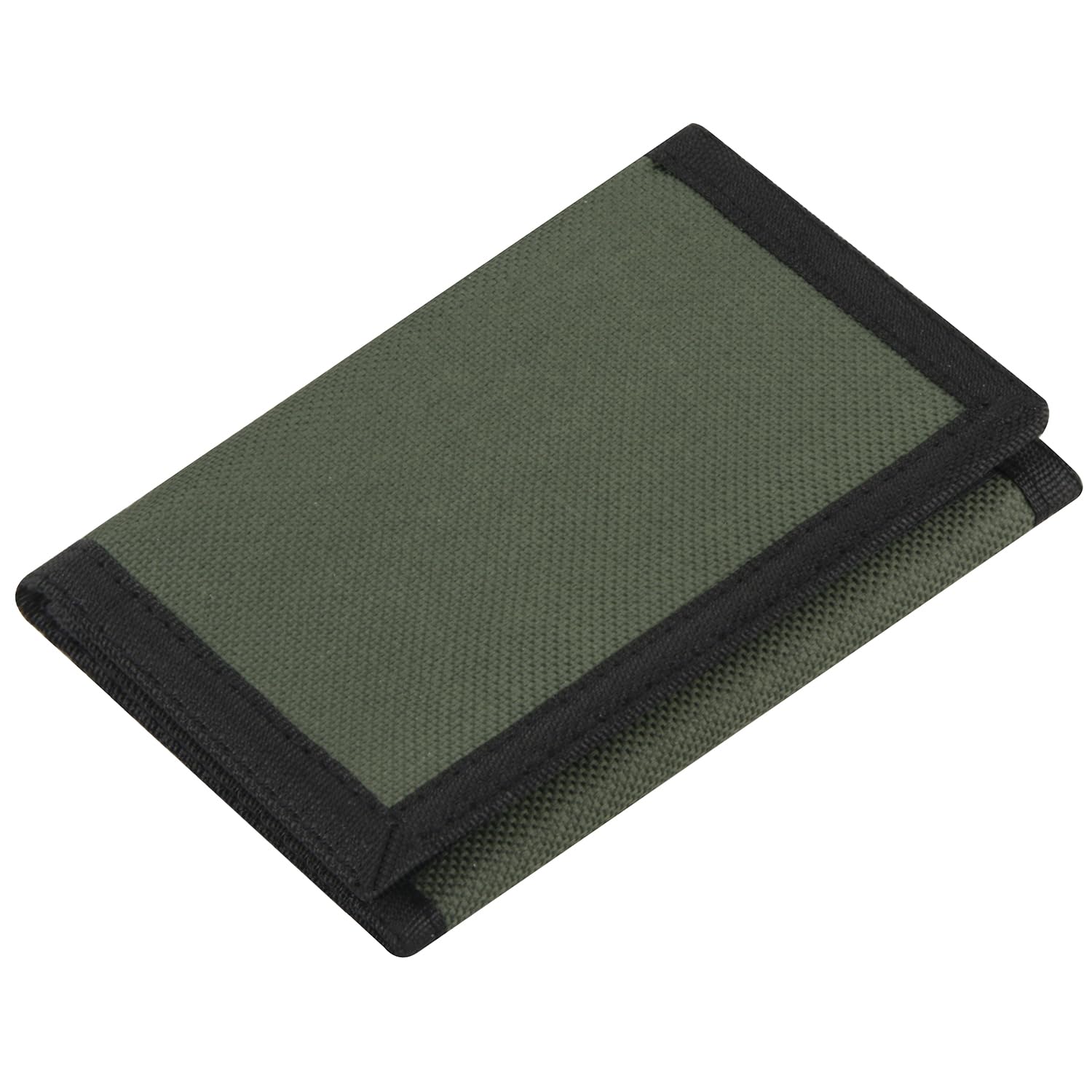 Kids Wallet for Boys Girls Teens Trifold, Canvas Toddler Wallet for Boys, Cute Zipper Wallets Youth with Coin Pocket Card Holders, Novelty Wallets for Childrens Birthday Gifts (Green)