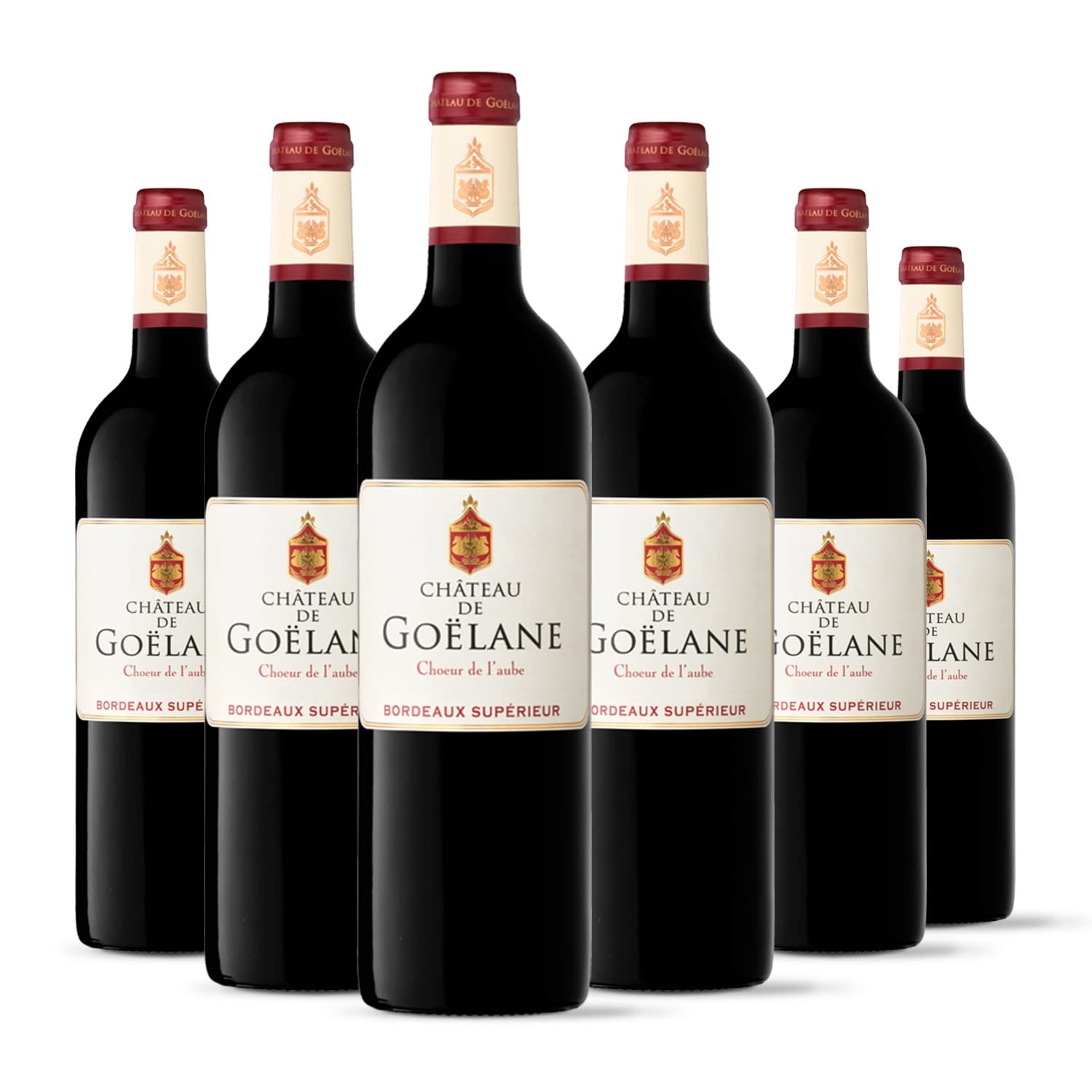 Château de Goëlane Chœur de l'Aube – Rotwein Trocken – Bordeaux Supérieur AOP – Jahrgang 2016 - Terra Vitis (6 x 0,75 l)