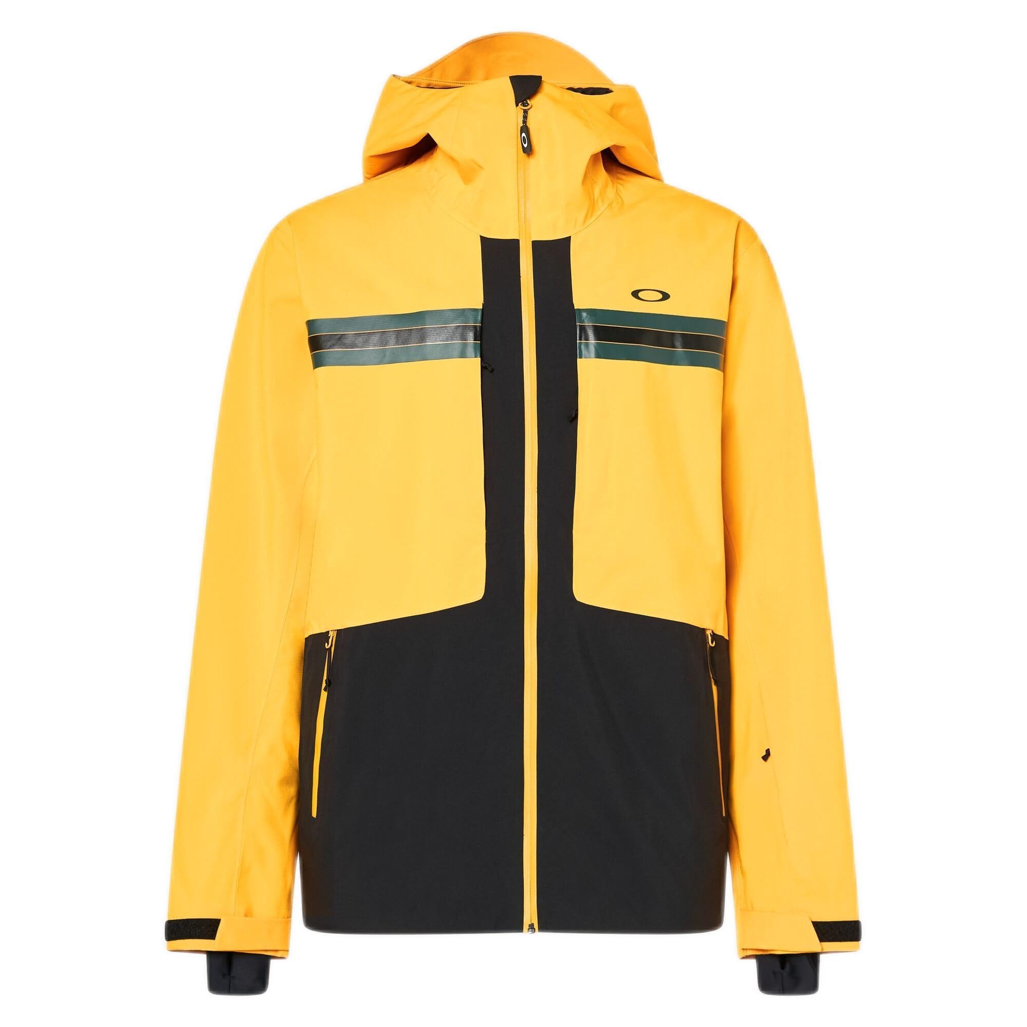 Oakley Men's Yellow,Green Tc Reduct Earth Shell Jacket - Color: Yellow/Green : Small