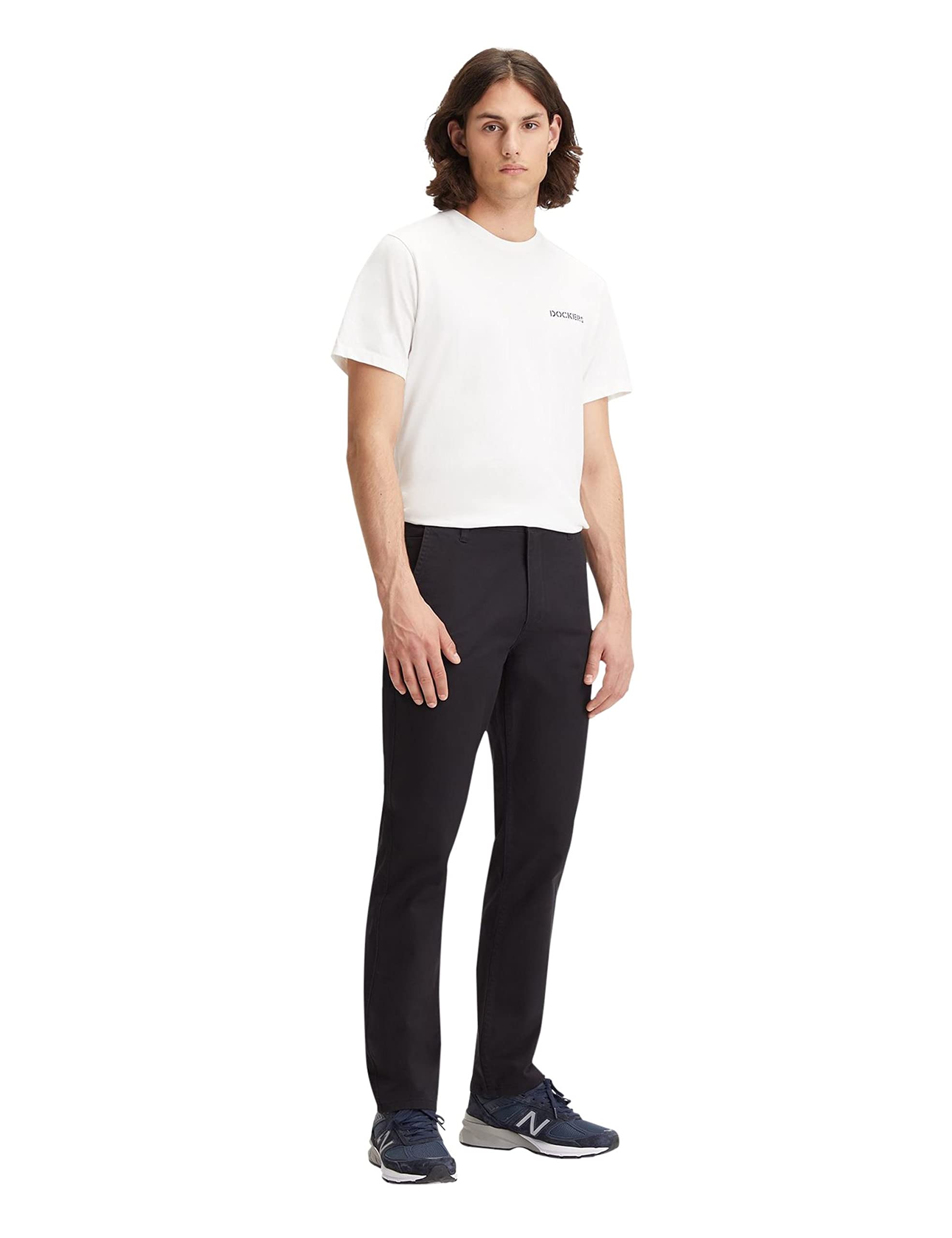Dockers Alpha Original Khaki Skinny - Stretch Twill, Pantaloni Uomo, Blu (C00088 Pembroke 0142)