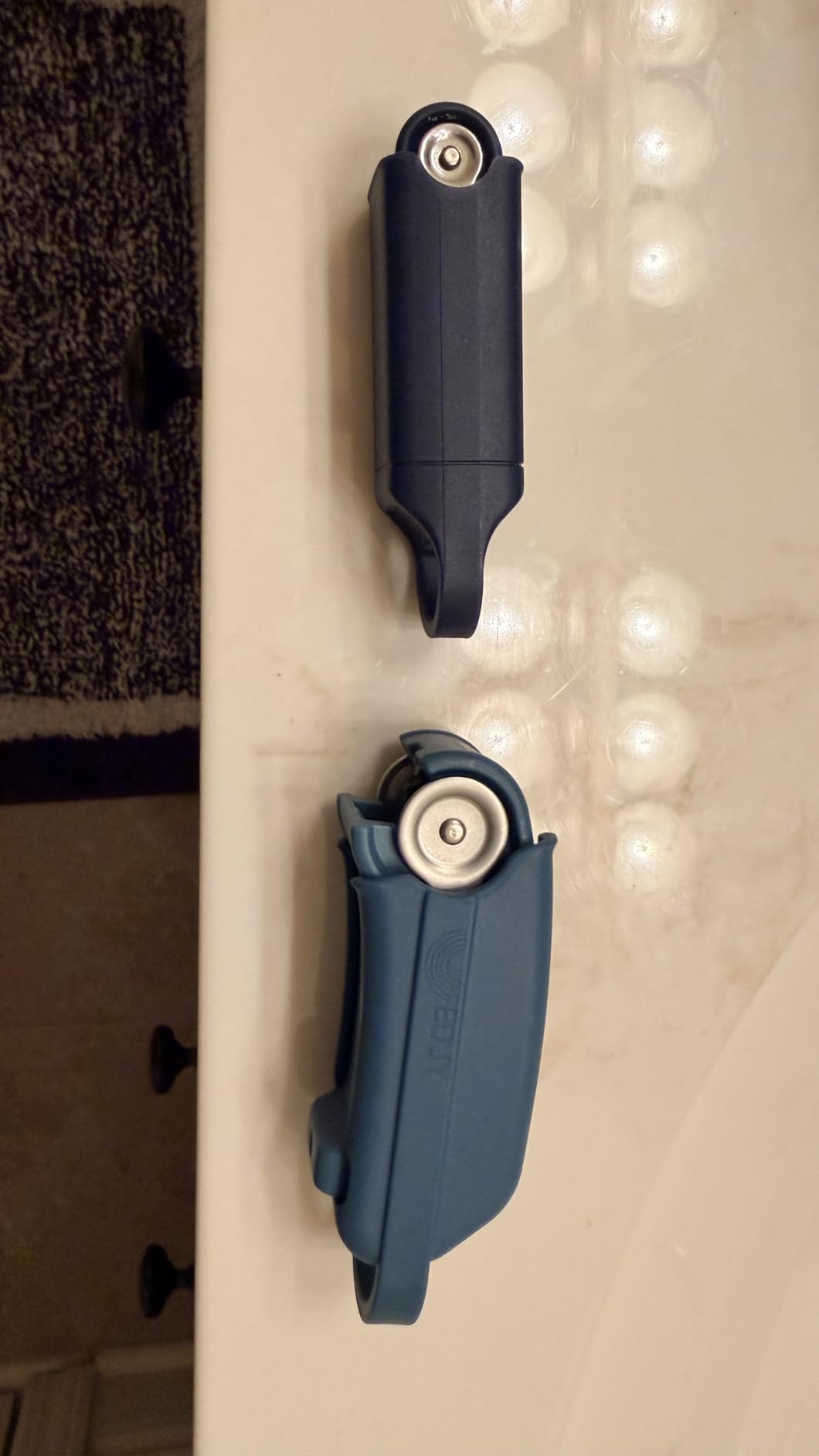 EDJY Fingernail Cutter - Precision Stainless Steel Nail Cutter for Fingernails | Sharp Blade, Ergonomic Design, Durable & Rust-Resistant | Ideal for Men and Women | EDJY Blue