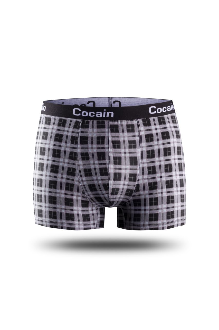 Cocain underwear - 5 Stück Marken-Boxershorts in Premiumqualität, eng anliegend, Grössen M L XL XXL