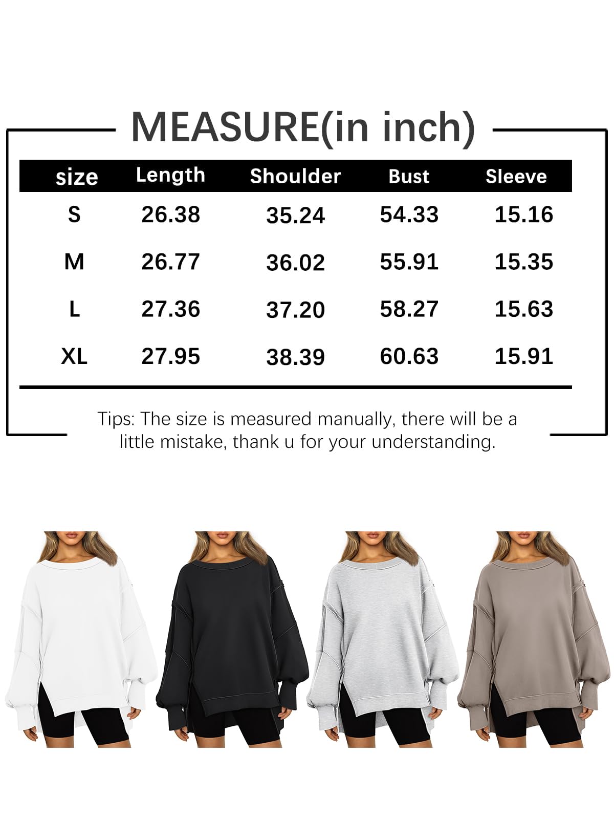 Damskie bluzy oversize z okrągłym dekoltem swetry zimowe koszule z długim rękawem modne bluzy z kapturem 2024 jesienne stroje modne ubrania