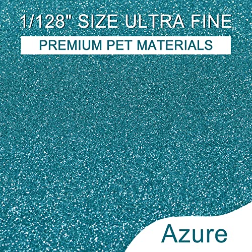 Ceya 3.5oz/ 100g Ultra Fine Glitter Powder Azure Glitter 1/128” 0.008” 0.2mm for Slime Epoxy Resin Craft Tumbler Jewelry Nail Art Festival Makeup Scrapbook Painting Wedding Cards - Image 2