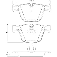 StopTech 308.09190 Street Brake Pads; Rear with Shims and Hardware