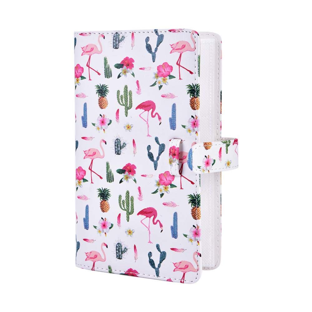 Yunir White Mini Photo Album, 96 Pockets 3'' Photo Album For Mini Series 3 In Films, For Sofort, For Lomo Mini(White)