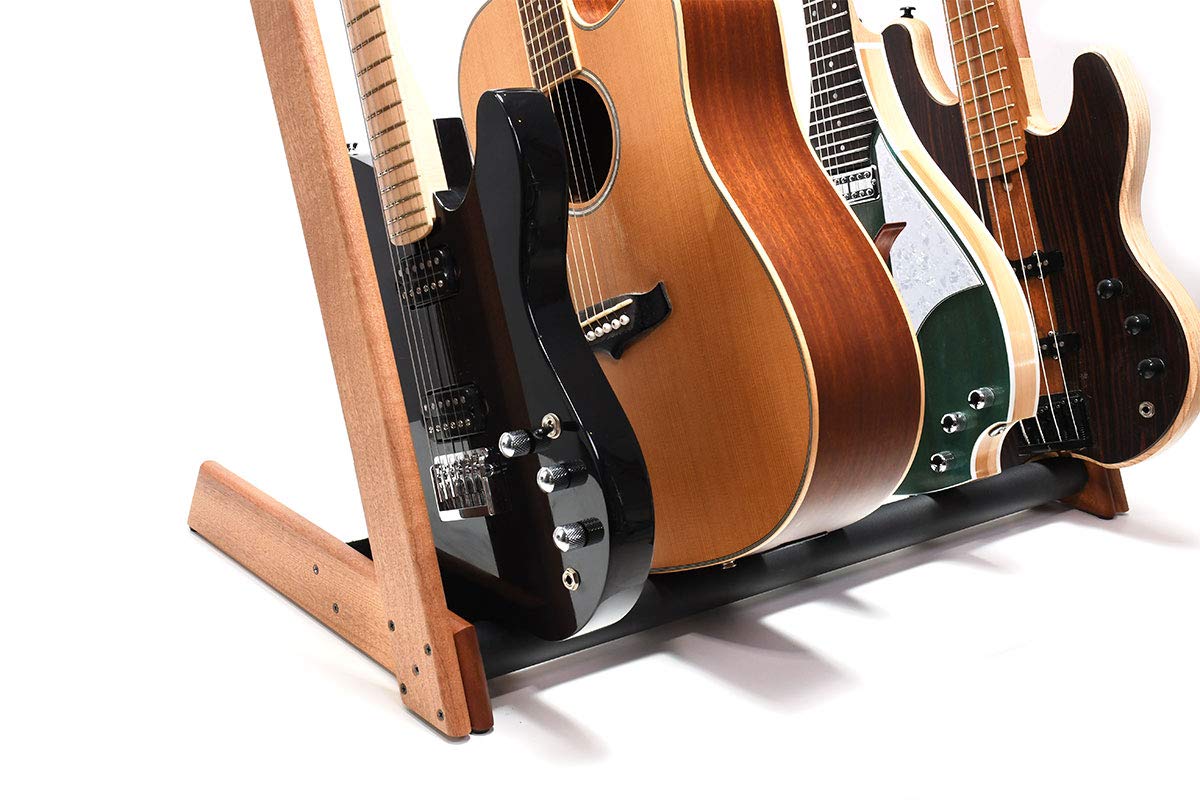 Ruach GR-2 Porte-guitare 5 positions personnalisable en acajou