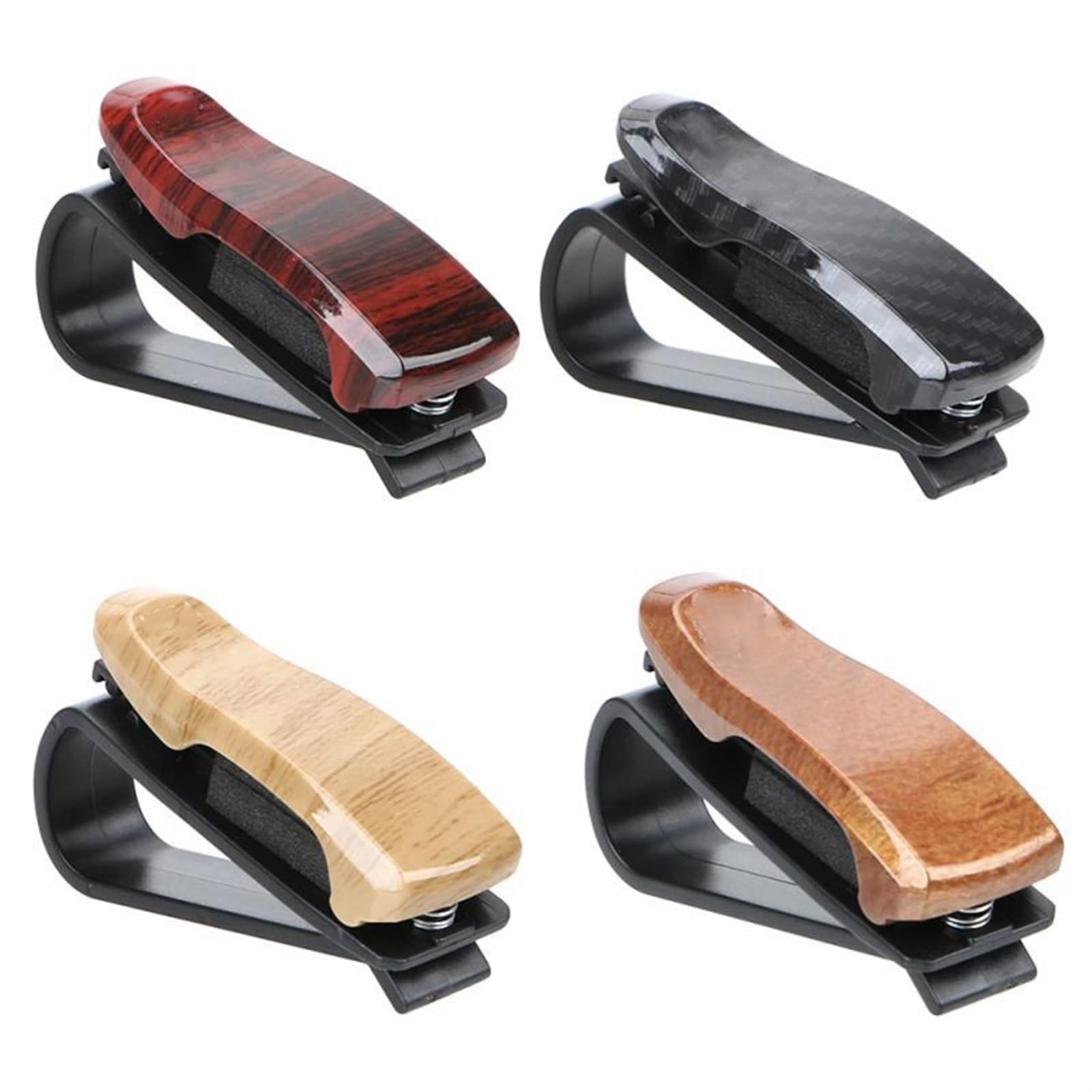 Supporto per Occhiali da Sole per Auto Occhiali da Sole Universali Posizionamento degli Occhiali Clip di Fissaggio Automatico