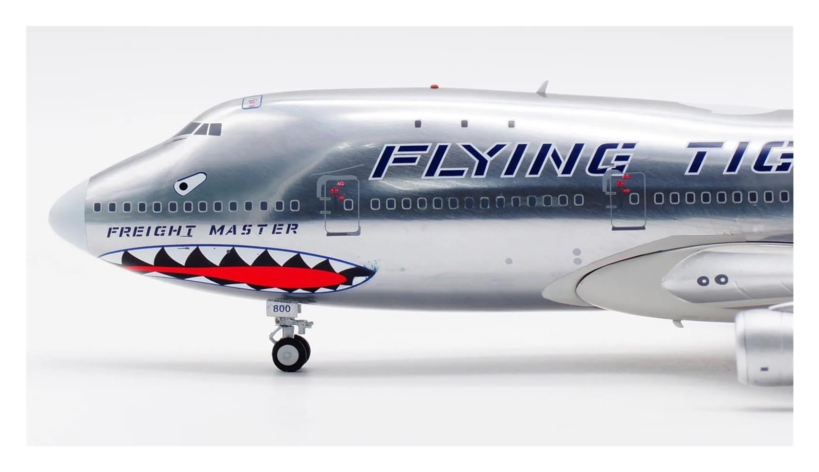 Plane Giocattolo IF741FTSM-P Inflight 1:200 Flying Tigers Airlines Boeing B747-100 Diecast Aereo Jet Modello N800FT