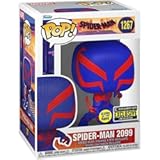 Pop&excl; Movies&colon; Spider-Man Across the Spider-Verse Spider-Man 2099 Glow-in-the-Dark Pop&excl; Vinyl Figure – Entertainment Earth Exclusive&comma; &lpar;FUN68370&rpar;