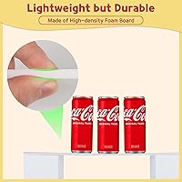 Vista 4 de Imprsv Números de marquesina iluminados de 3 pies para decoraciones de fiesta de cumpleaños 50, números de mosaico para globos, marco de globos