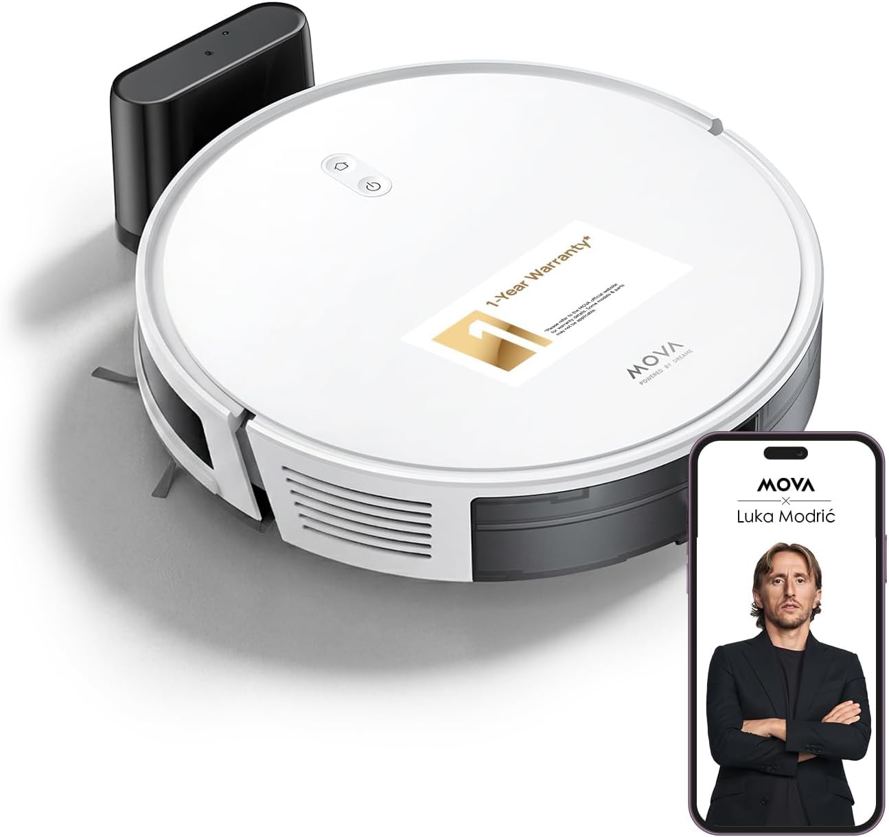 MOVA Mobius 60 S10 Robot Vacuum and Mop, Powerful Suction