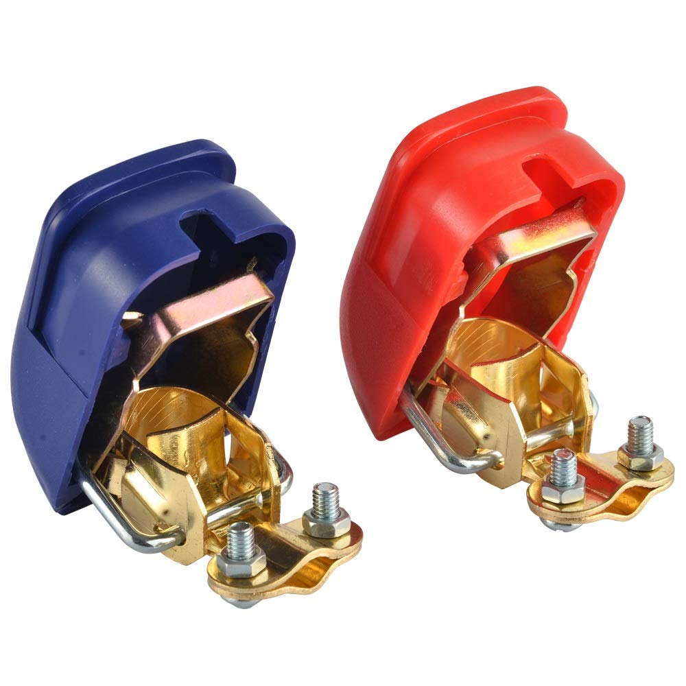 Connecteurs de terminaux Universal 12V Rapide Cosses de Batterie for Voiture de Presse Pinces Bateau Caravane Moto et en Voiture-Style