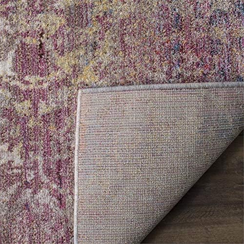 Bristol Multicolor Synthetic 3' x 5' Area Rug