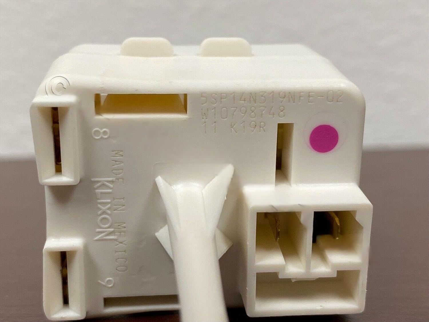 Replacement for Whirlpool New Refrigerator Compressor Start Relay Part# W10798748 W11092533 OEM